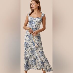 Reformation Nikita Dress in Pompadour